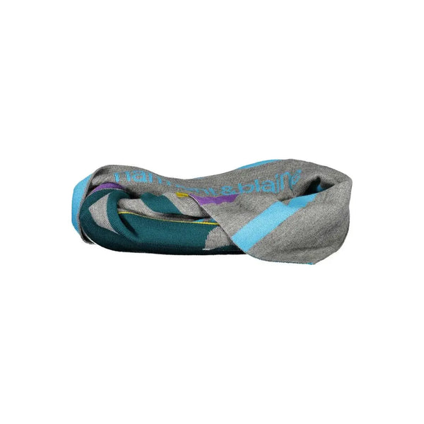 Gray Wool Scarf Harmont & Blaine