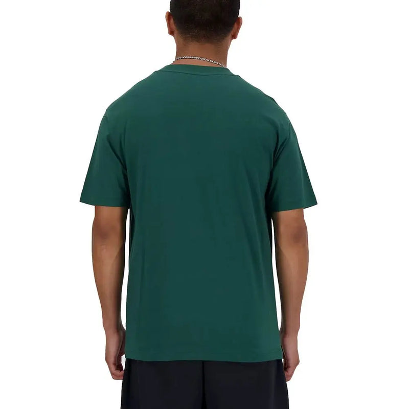 Green Cotton T-Shirt New Balance