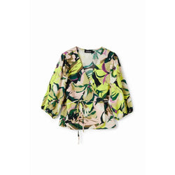 Green Polyester Shirt Desigual