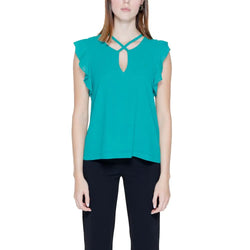 Green Polyester Shirt Rinascimento