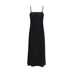 Long silk slip Dress Prada