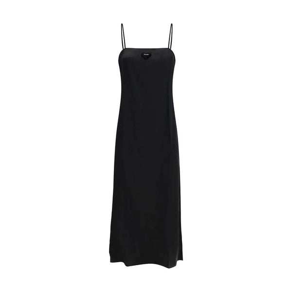 Long silk slip Dress Prada