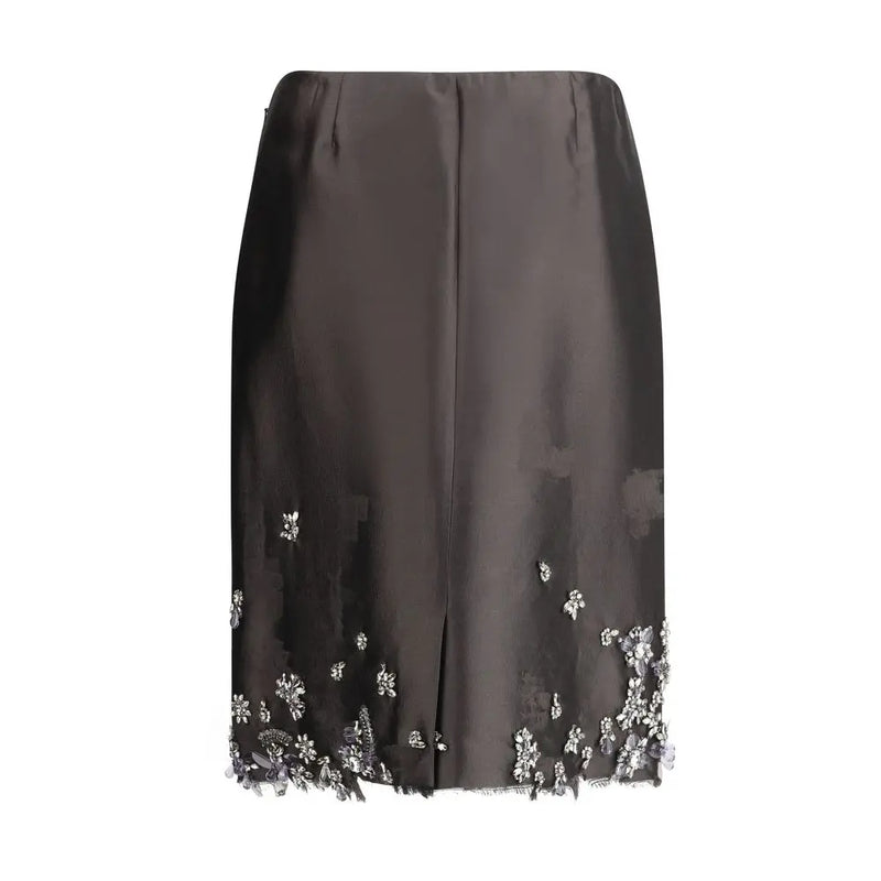 Midi Skirt with crystals Prada