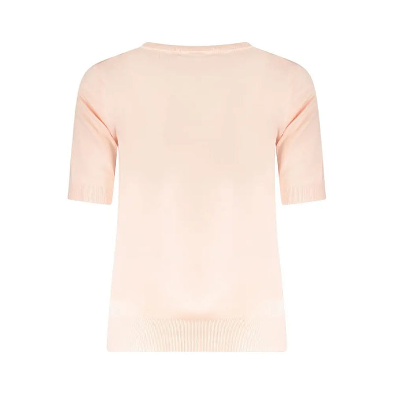 Pink Viscose Sweater Guess Jeans