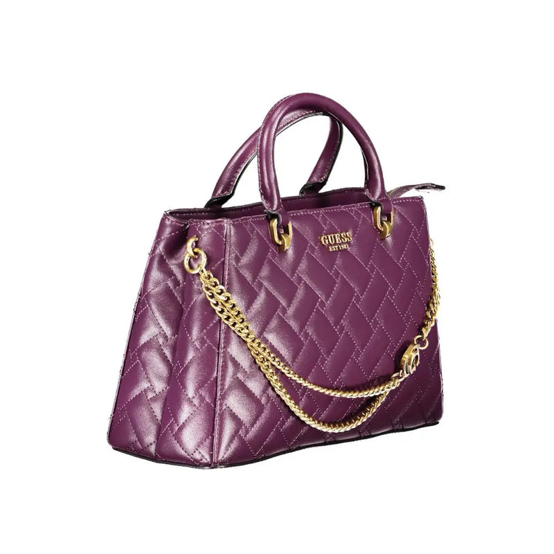Purple Polyethylene Handbag Guess Jeans