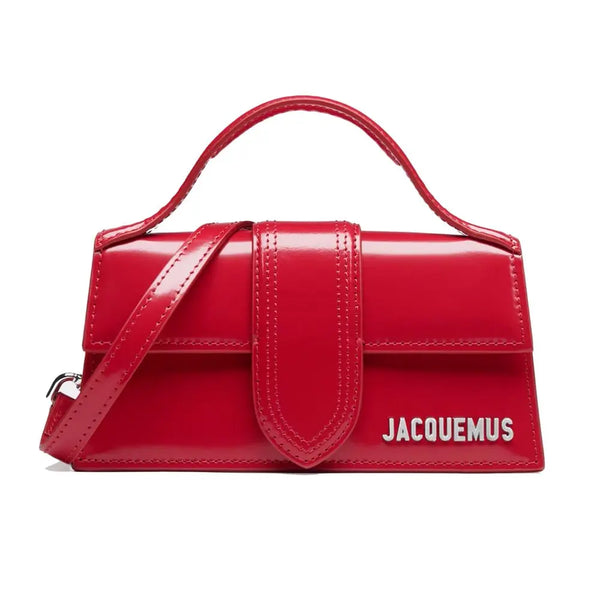 Red Leather MINI Crossbody Bag Jacquemus