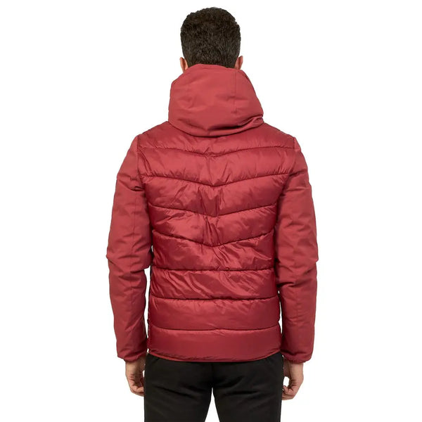 Red Nylon Jacket Yes Zee