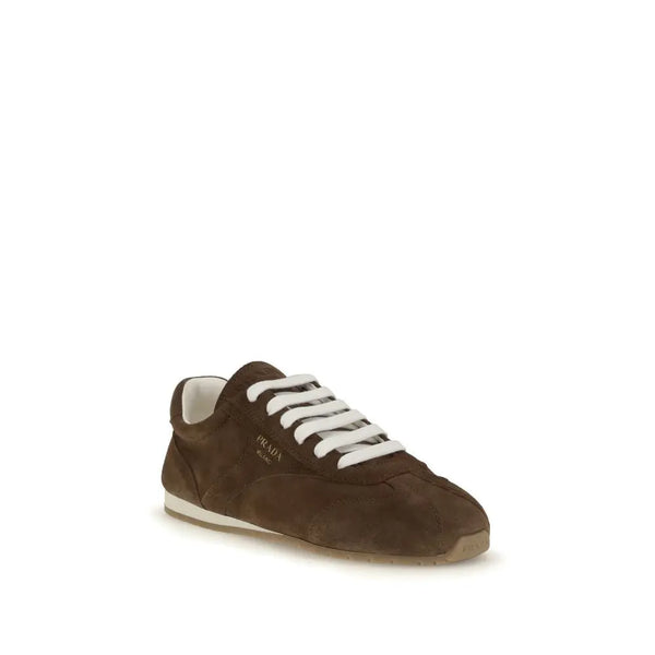 Suede Sneakers Prada