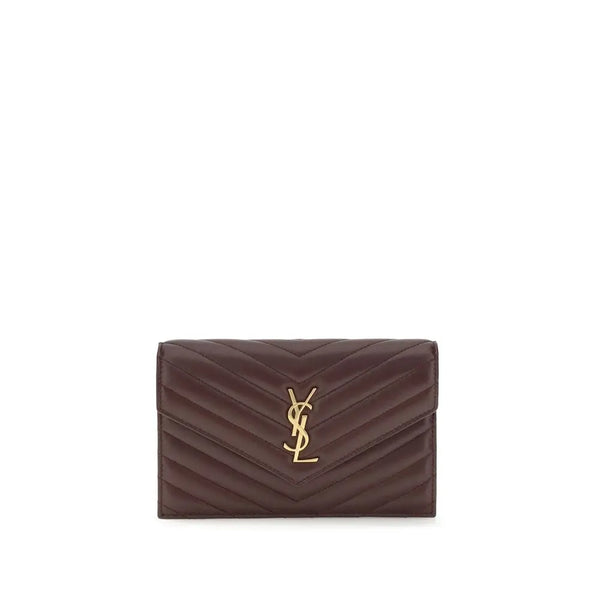 Wallet with shoulder strap Saint Laurent