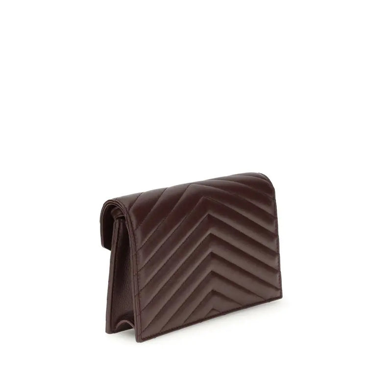 Wallet with shoulder strap Saint Laurent