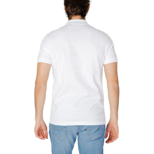 White Cotton Polo Shirt Hugo Boss