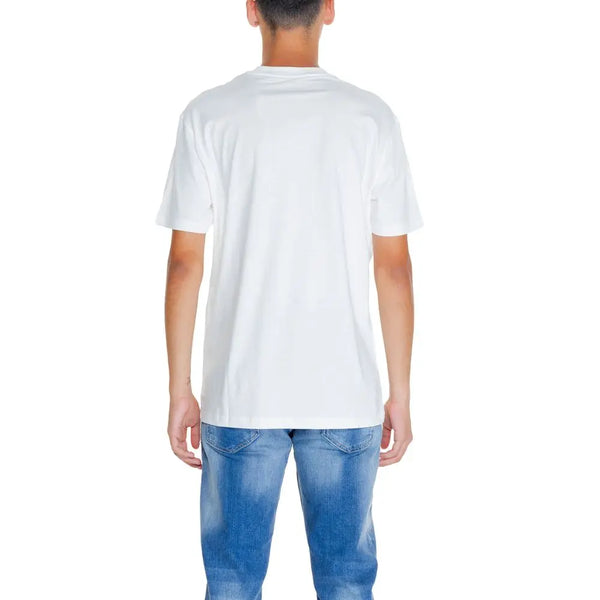 White Cotton T-Shirt Armani Exchange