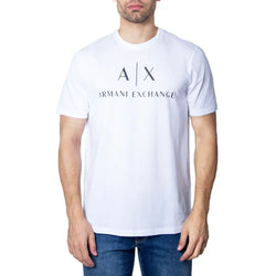 White Cotton T-Shirt Armani Exchange