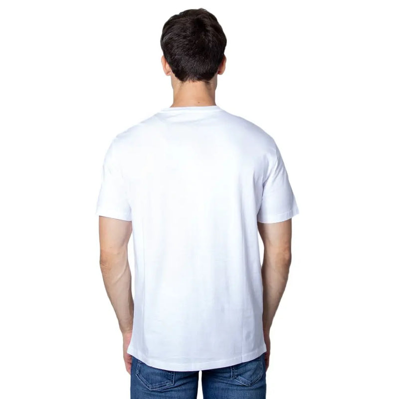 White Cotton T-Shirt Armani Exchange