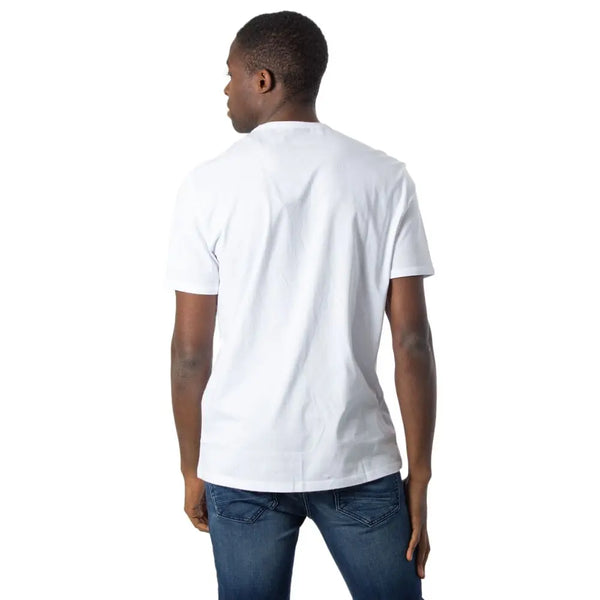 White Cotton T-Shirt Armani Exchange