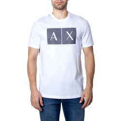 White Cotton T-Shirt Armani Exchange