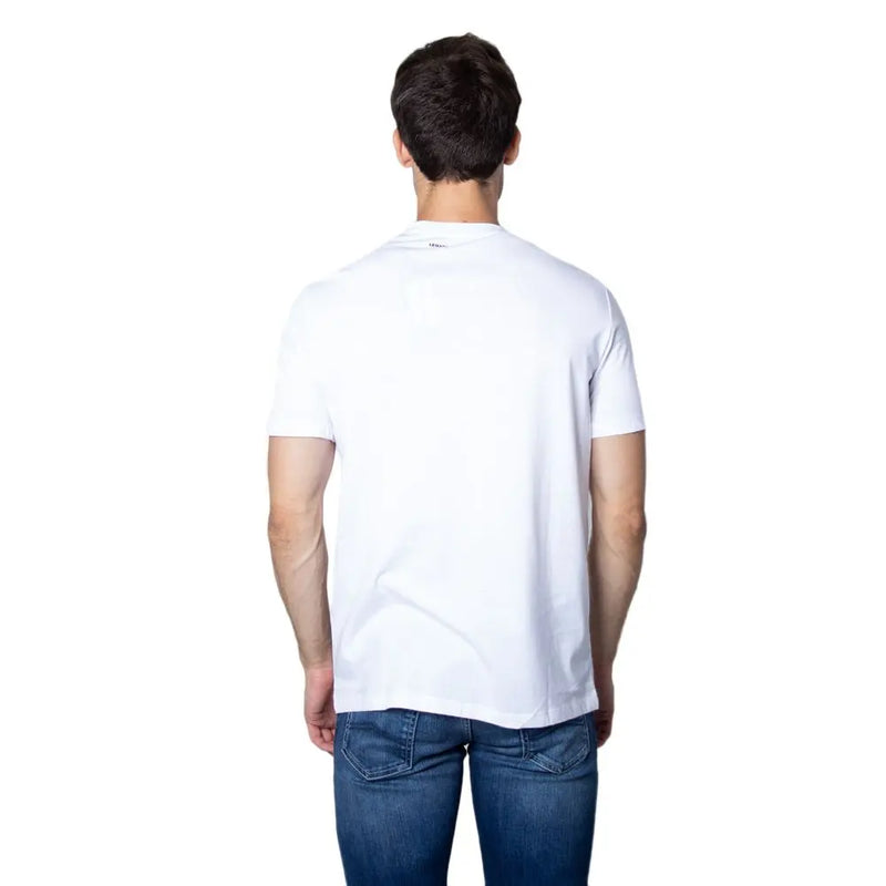 White Cotton T-Shirt Armani Exchange