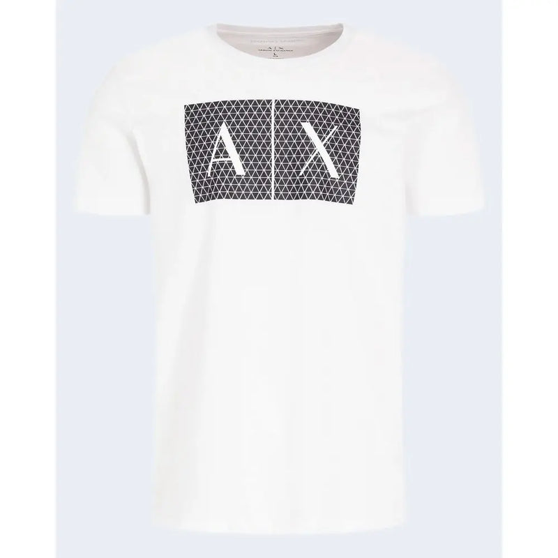 White Cotton T-Shirt Armani Exchange