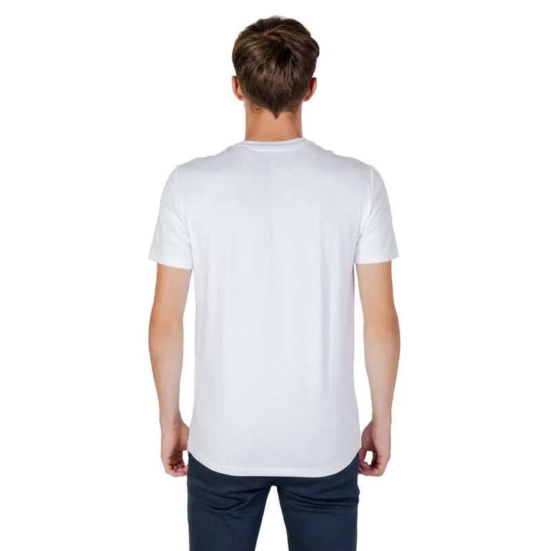 White Cotton T-Shirt Armani Exchange