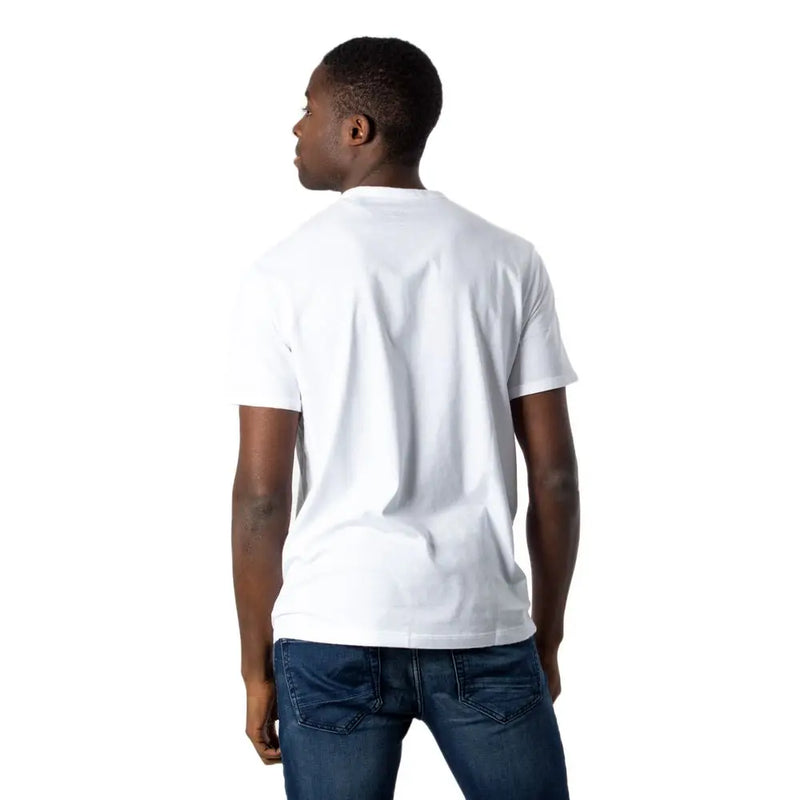 White Cotton T-Shirt Armani Exchange