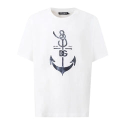 White Cotton T-Shirt Dolce & Gabbana