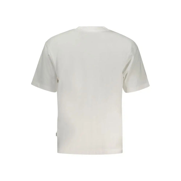 White Cotton T-Shirt Guess Jeans