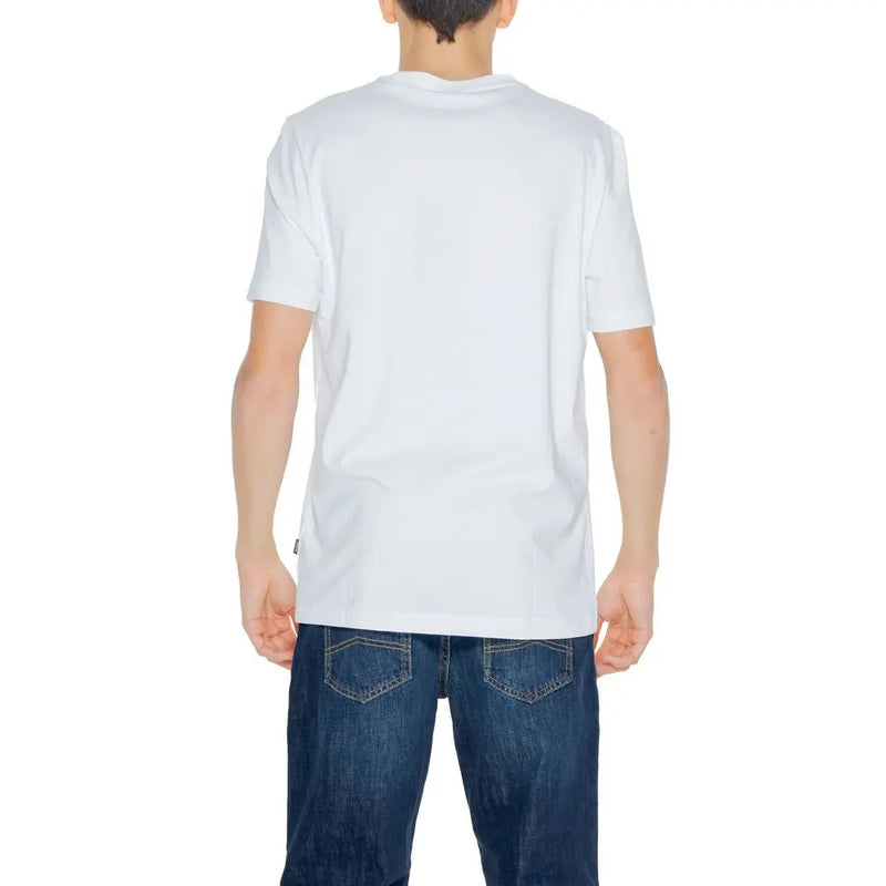 White Cotton T-Shirt Hugo Boss