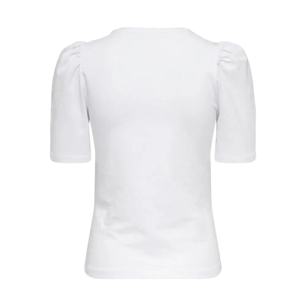 White Cotton T-Shirt Only