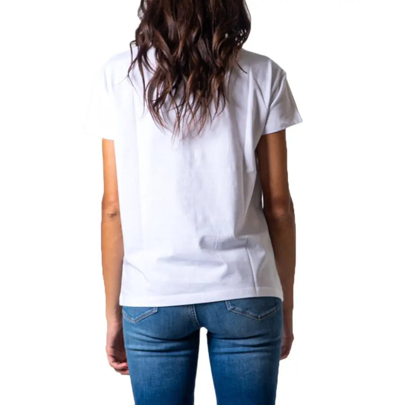 White Cotton Tops & T-Shirt Armani Exchange