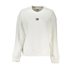 White Cotton Women Sweater Tommy Hilfiger