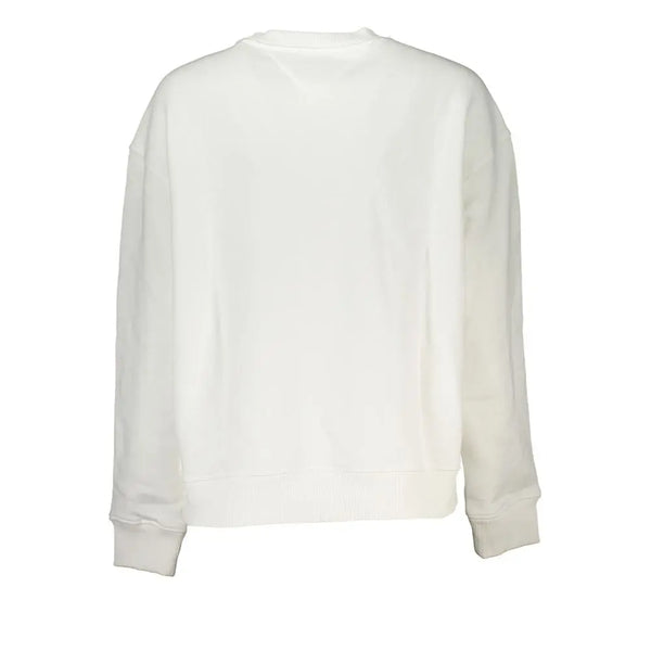 White Cotton Women Sweater Tommy Hilfiger