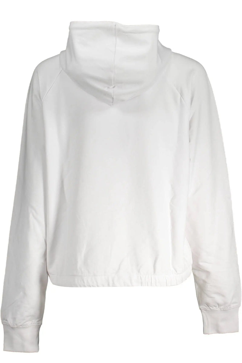 White Cotton Women Sweatshirt Fila