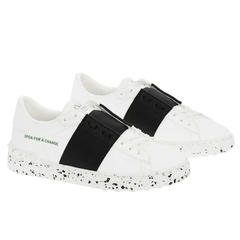 White Leather Di Calfskin Sneaker Valentino