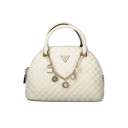 White Polyethylene Women Handbag Guess Jeans
