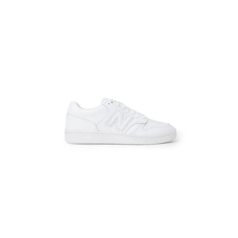 White Synthetic Leather Sneaker New Balance