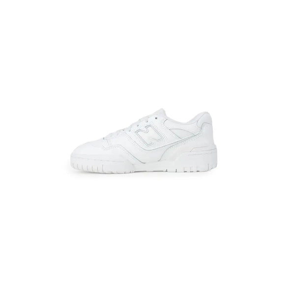 White Synthetic Material Sneaker New Balance