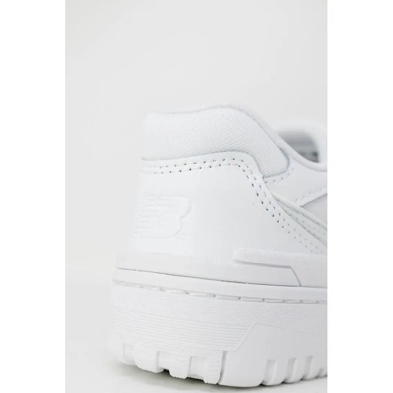 White Synthetic Material Sneaker New Balance