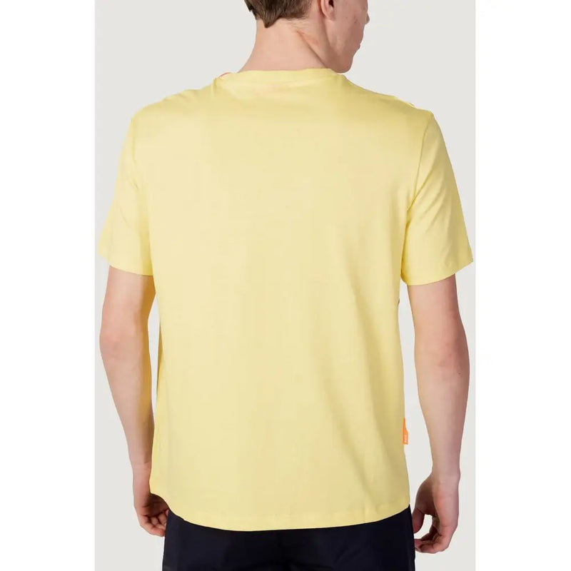 Yellow Cotton T-Shirt Suns