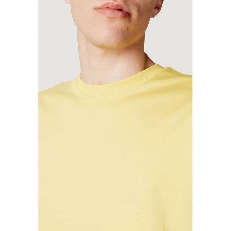 Yellow Cotton T-Shirt Suns