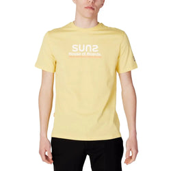 Yellow Cotton T-Shirt Suns