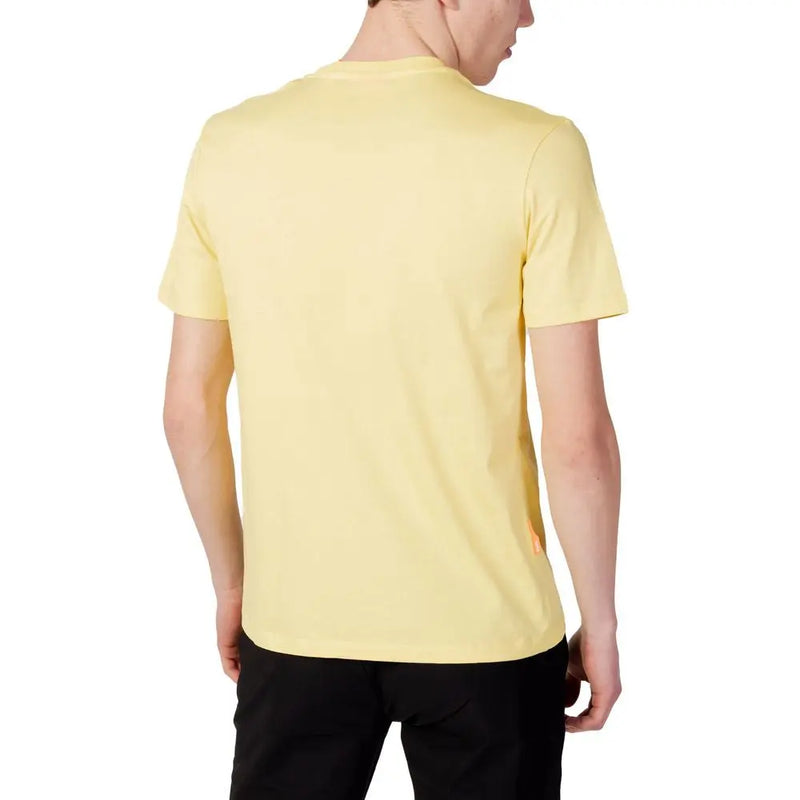 Yellow Cotton T-Shirt Suns