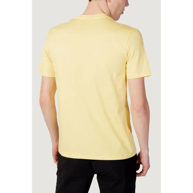 Yellow Cotton T-Shirt Suns