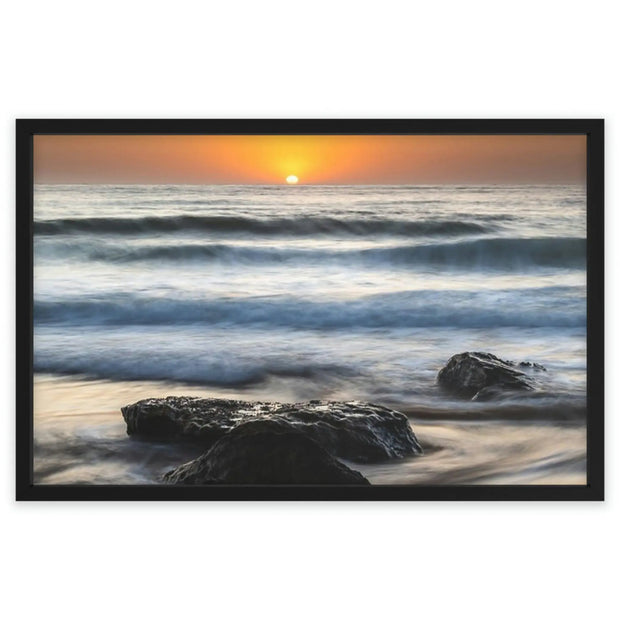 Sunrise over the ocean Printify