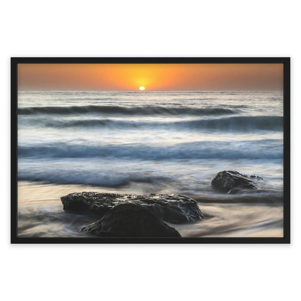 Sunrise over the ocean Printify