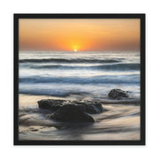 Sunrise over the ocean Printify